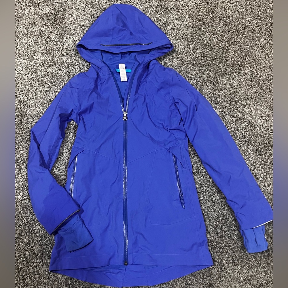Ivivva Rain On Game On Jacket Sz 10